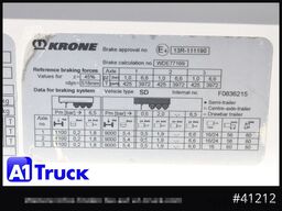 KRONE SD, Getränke, VDI 2700, LBW, Lenkachse, Liftachse