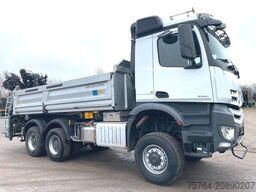MERCEDES-BENZ 3351 Arocs/ABNEHMBARER Kran/Kipper/Bordmatik/6x6