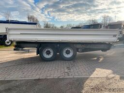 FLIEGL 3-Seiten Tandemkippanhänger / Alu-Rampen/13,5 t