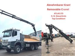 MERCEDES-BENZ 3351 Arocs/ABNEHMBARER Kran/Kipper/Bordmatik/6x6