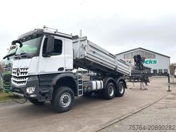 MERCEDES-BENZ 3351 Arocs/ABNEHMBARER Kran/Kipper/Bordmatik/6x6