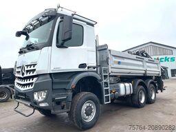 MERCEDES-BENZ 3351 Arocs/ABNEHMBARER Kran/Kipper/Bordmatik/6x6