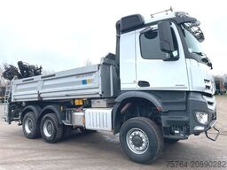MERCEDES-BENZ 3351 Arocs/ABNEHMBARER Kran/Kipper/Bordmatik/6x6