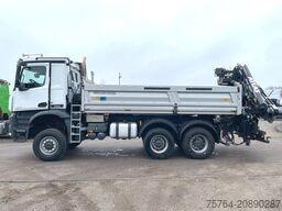 MERCEDES-BENZ 3351 Arocs/ABNEHMBARER Kran/Kipper/Bordmatik/6x6