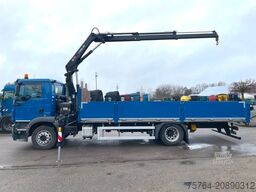 MAN TGM 15.250/HIAB Kran/Funk/ 6,7m Pritsche/94tkm