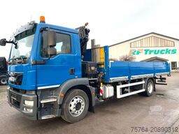 MAN TGM 15.250/HIAB Kran/Funk/ 6,7m Pritsche/94tkm