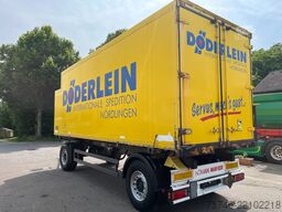 Schmitz Cargobull 4x WKO Lafette mit Tiefkühlkoffer-Wechselbrücke
