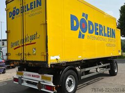 Schmitz Cargobull 4x WKO Lafette mit Tiefkühlkoffer-Wechselbrücke