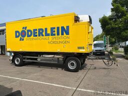 Schmitz Cargobull 4x WKO Lafette mit Tiefkühlkoffer-Wechselbrücke