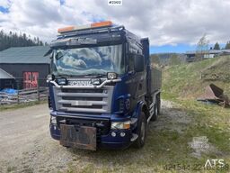 Scania R580 6x4 Snow Plow Equipped Tipper Truck – Steel S