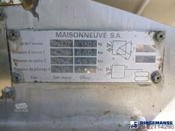 MAISONNEUVE CITERNE Food tank inox 32 m3 / 5 comp