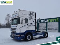 SCANIA R500 V8 Topline 2 Leiter-Hydraulik Standklima