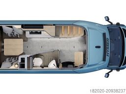 HYMER/ERIBA Venture S AUTOMATIK, AHK, SCHLAFDACH