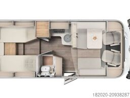 CARADO T 448 Pro+ (42) 5 Sitze, 180 PS Automatik