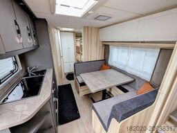 HOBBY De Luxe 545 KMF Kindebett 3-STÖCKIG, AUFLAST.