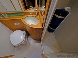 EURAMOBIL I 660 HB/Festbett+Hubbett/Garage/Klima/Solar