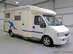 EURAMOBIL C 662 HB/Festbett/Garage/Klima/Solar/DPF