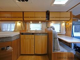 CARADO T 345/Festbett/Standklima/Markise/Solaranlage