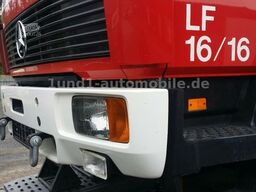 MERCEDES-BENZ 1124 F Feuerwehr LF 16/16 Pumpe Tank Haspel