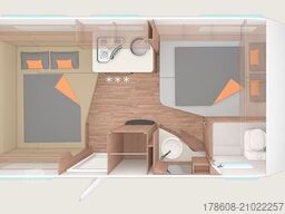 WEINSBERG CaraOne 450 FU, 1,5to, Glattblech, ab 221¤ monat