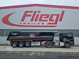 Fliegl 3-Achs Sattelkipper Alu 40 m³