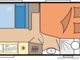 Hobby Excellent Edition 560 KMFe Etagenbetten, 2000kg