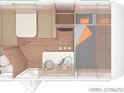 Weinsberg CaraOne 390 QD Mod.2026 1350kg Smart&et