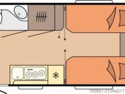Hobby Maxia 585 UL 2000kg Fußbodenerwärmung