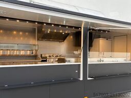 6 m Grillwagen GASANLAGE  DOPPELGRILL