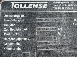 MERCEDES-BENZ Atego 1326*Tollense Saug/Druck*Wittig* 8200 ltr*