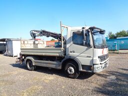 MERCEDES-BENZ 818 / 918 Atego Kipper  Kran Greifer ,Tüv 7 / 27