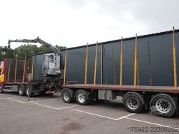 Scania R 580 V8 6X4 LOGTRANSPORT COMBI WITH KESLA 2112...