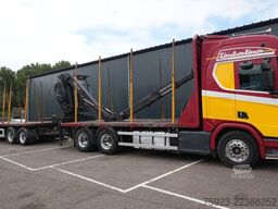 Scania R 580 V8 6X4 LOGTRANSPORT COMBI WITH KESLA 2112...