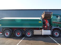 Mercedes-Benz AROCS 3542 8X4 2 SIDE TIPPER WITH HMF Z 1943 CR...