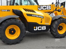 JCB 542-70 AGRI SUPER 2024r / ŁYŻKA 3m i i WIDŁY / 783mth! / TORQUE LOCK 4 /