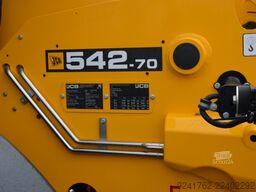 JCB 542-70 AGRI SUPER 2024r / ŁYŻKA 3m i i WIDŁY / 783mth! / TORQUE LOCK 4 /