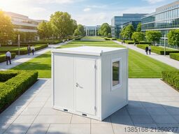Elipo® Bürocontainer 2m Mobile Container Isoliert NEU