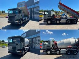 SCANIA G450 8x4 SWS Mischer/Kipper
