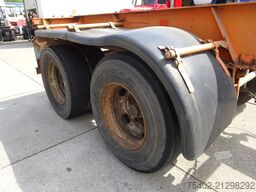 Van Hool 20 FT Container Chassis / Steel Suspension / Do...