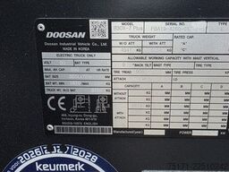 Doosan B30X-7 Plus Electric, 3 Tons Capacity, Lift Height