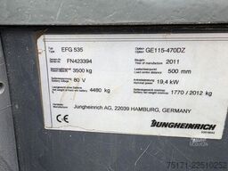 Jungheinrich EFG535 Electric, Lifting Height 4700mm, Freelift 1