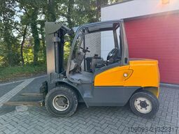 Jungheinrich DFG5  45 5OOO KG  3-Delige mast. Perkins motor