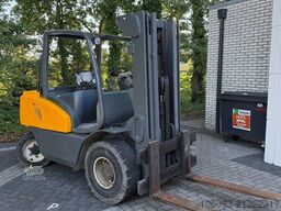 Jungheinrich DFG5  45 5OOO KG  3-Delige mast. Perkins motor