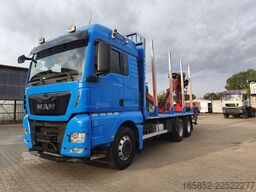 MAN TGX 26.500 Holz-LKW TÜV NEU Holztransporter m P...