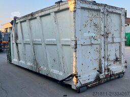 CONTAINER SCARRABILE USATO CON TETTO E GRU