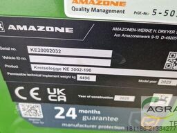 Amazone KE 3002-190 / CATAYA 3000 SPECIAL
