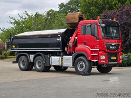MAN TGS 33.400 6X6 BH WVT WS Z-kraan/KIPPER!! EURO 6!!
