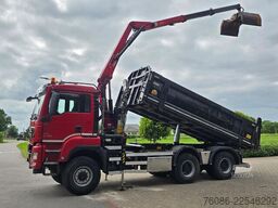MAN TGS 33.400 6X6 BH WVT WS Z-kraan/KIPPER!! EURO 6!!