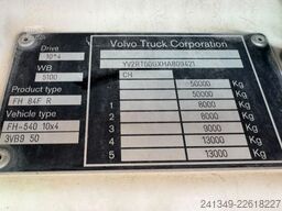 VOLVO FH-540 10x4 Moser 2S