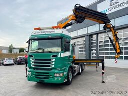 SCANIA R520 V8 6x2 Effer 370 Flyjib & Seilwinde
